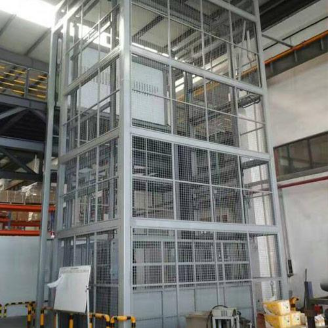 南坤镇导轨式升降平台货梯